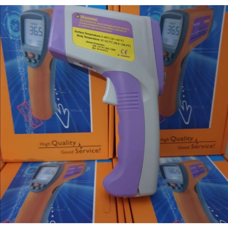 Thermometer infrared digital no contac carezoe kemenkes