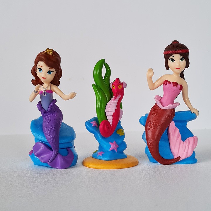 Set Figure Topper Sofia the First Mermaid Rescue isi 5 pcs