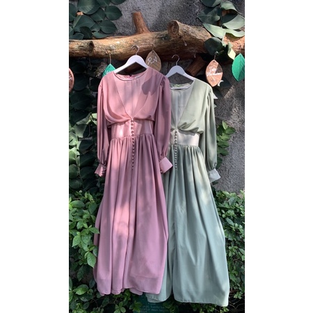 FLORENCE DRESS PREWEDDING BRIDESMAID ALA KOREA VINTAGE-4