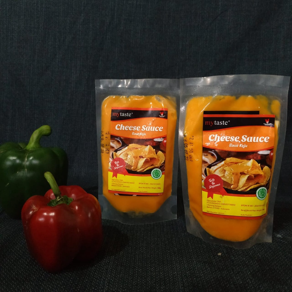 

MY TASTE CHEESE SAUCE - SAUS MY TASTE CHEESE 100GR/500GR - BRONTZ JOGJA