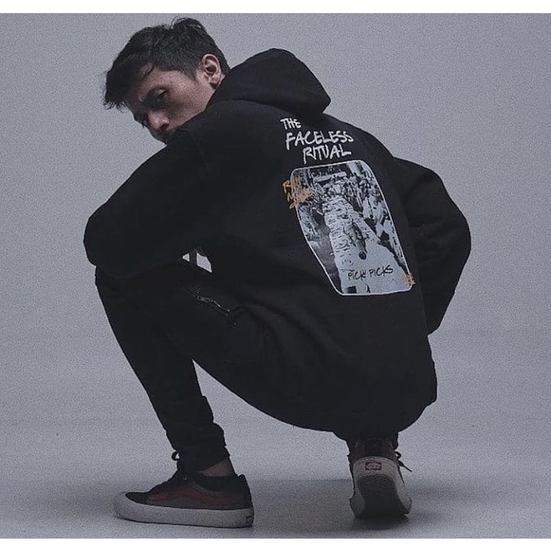 Roughneck x Picky picks (Bimopd) - Hoodie “Faceless Ritual”