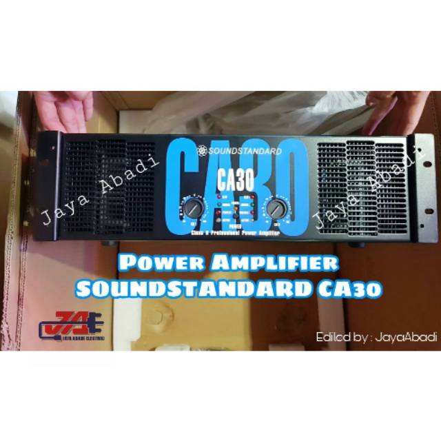 Power Amplifier SOUNDSTANDARD CA30