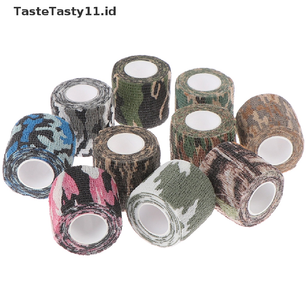 1 Pc Tape Motif Camo Anti Air Untuk Berburu