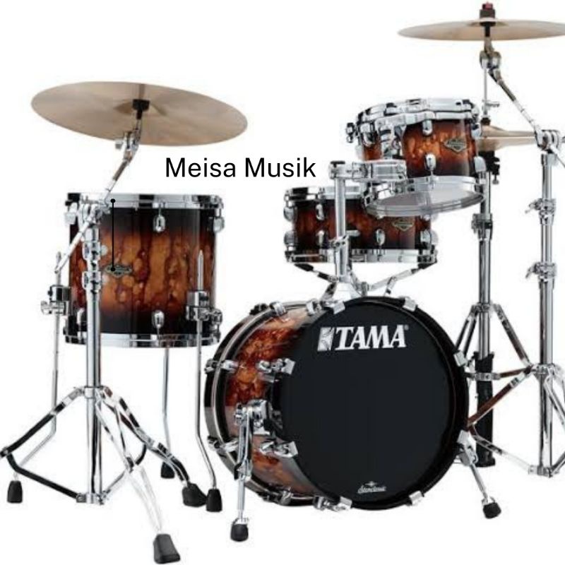 Tama Starclassic Walnut/Birch WBS36RS-MBR (Molten Brow Burst) Drum Set