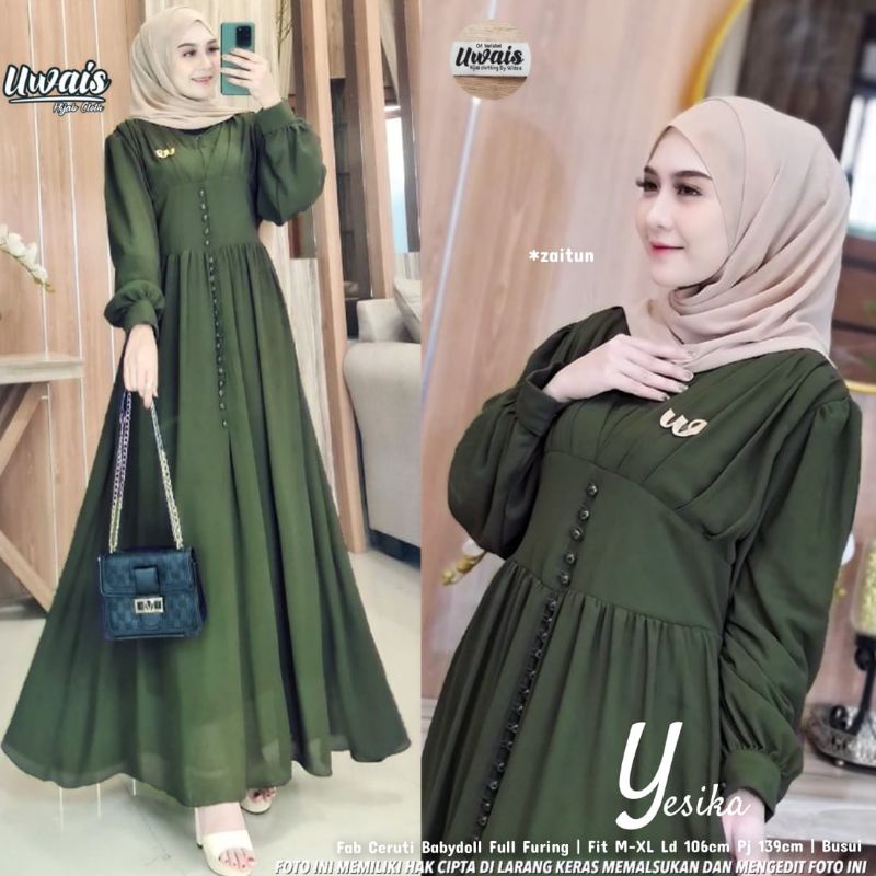 ( SALE ) GAMIS CERUTY YESIKA MAXY BUSUI ORI BY UWAIS