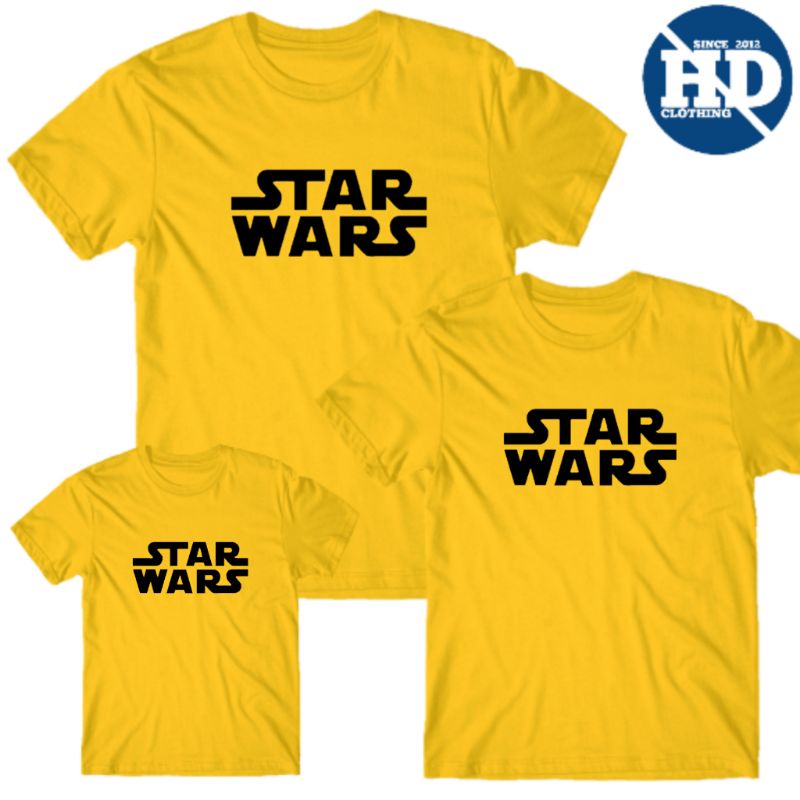 KAOS PRIA DEWASA MOTIF STARWARS