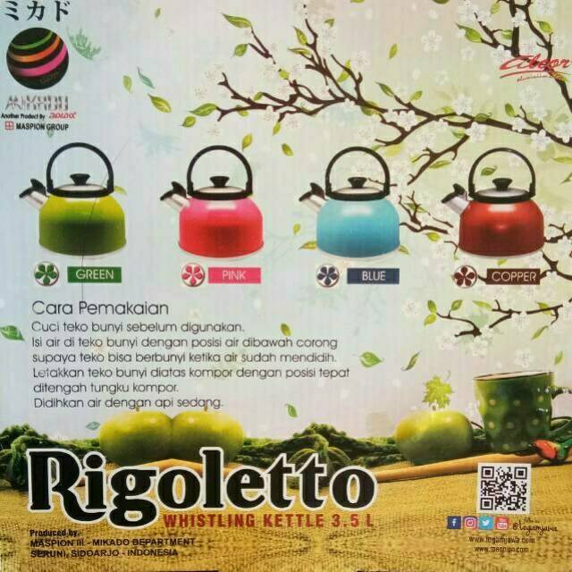 Teko siul rigoletto 3 liter