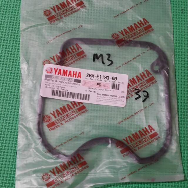 Gasket Karet Oring Head Cover Oring Cop Yamaha Mio M3 2BM E1193 00