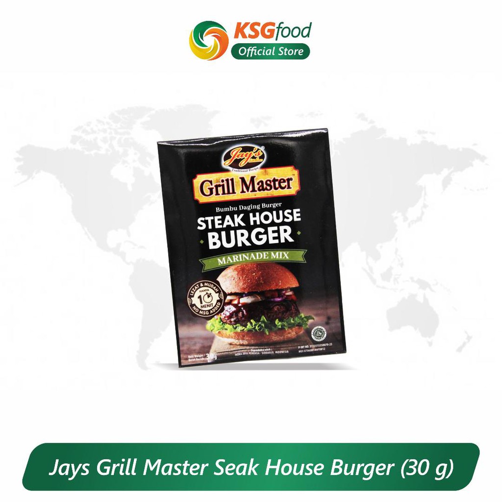 

JAY"S Grill Master STEAK HOUSE BURGER