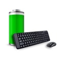 IDN TECH - Logitech Keyboard with Mouse Wireless Combo - MK220