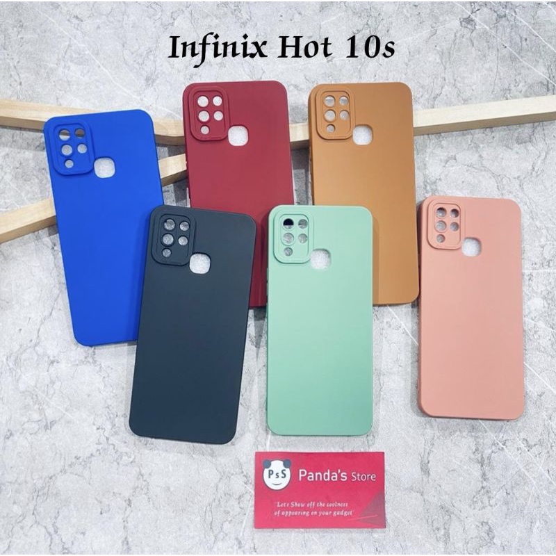 Softcase Pro Camera Infinix Hot 10s Candy Case Full Color 3D Silikon TPU