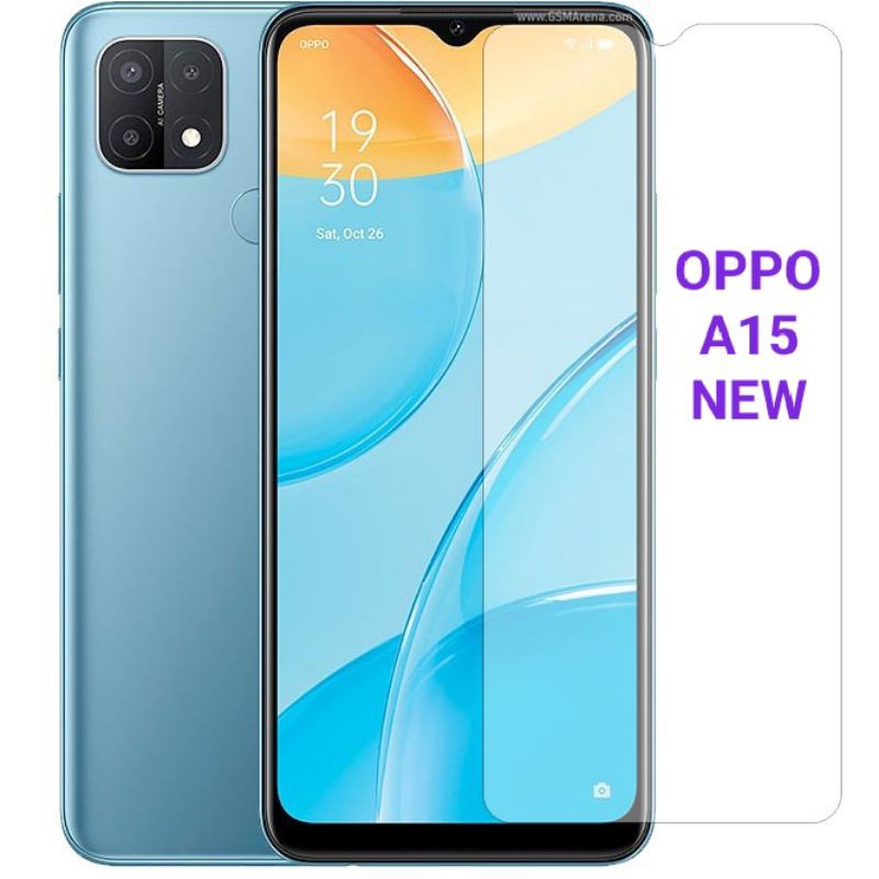 Oppo A16/A16e/A16k/ A15/A15S/A55 4G/A55 5G Antigores Kaca/Temperglas Clear Bening,Pelindung layar Hp
