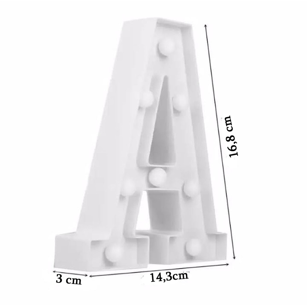 Murah  Lampu huruf A-Z, lampu led huruf abjad, lampu huruf, lampu huruf LED