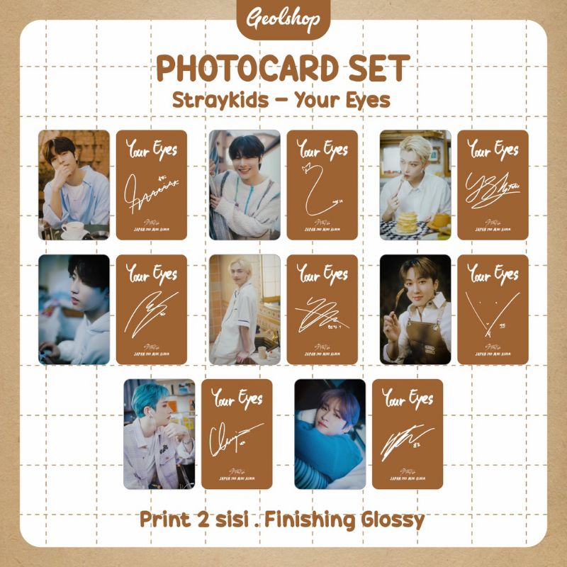 PC  STRAYKIDS CIRCUS ll your eyes ll Maniac  PREMIUM (1set)