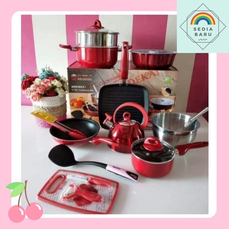 Panci supra set 17 pcs