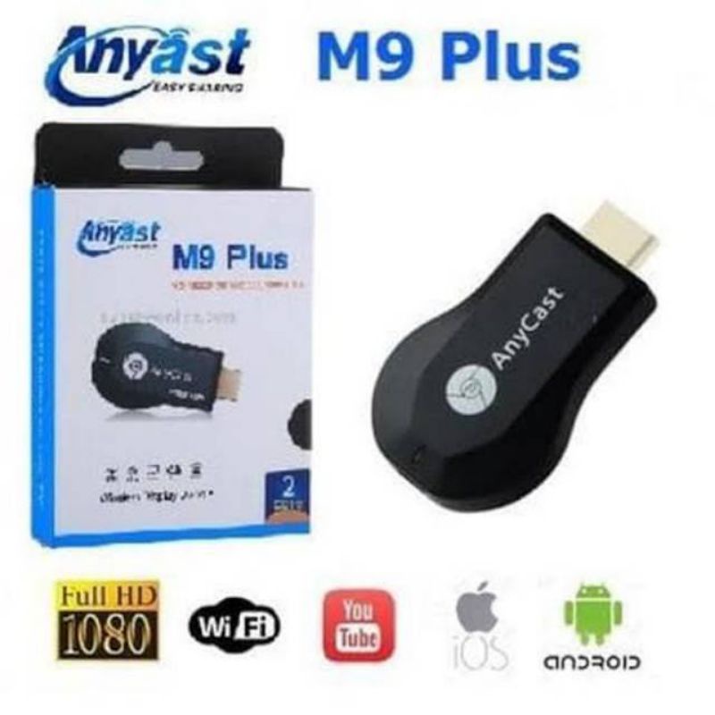 [ORGINAL] ANYCAST M9 PLUS 1080P WIFI HDMI / WIRELESS HDMI / DONGLE ANYCAST M9 PLUS