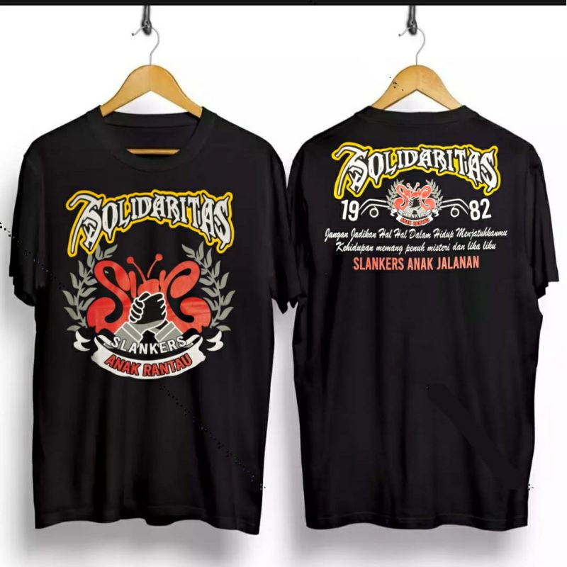 Kaos Distro Solidaritas Slankers Anak Rantau/Kaos Solidaritas/Kaos Anak Rantau/Kaos Solidaritas Kece