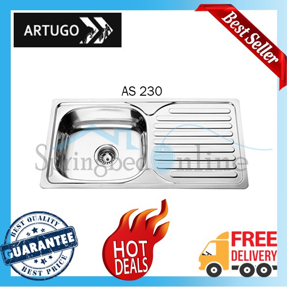 Kitchen Sink Stainless Steel ARTUGO - AS 230