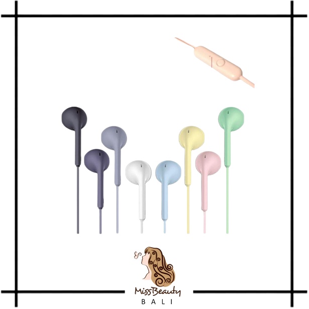 Headset Stereo U19 Macaron Handsfree / Headset Handsfree Earphone U19 Macaron Matte Extra Bass Hifi 