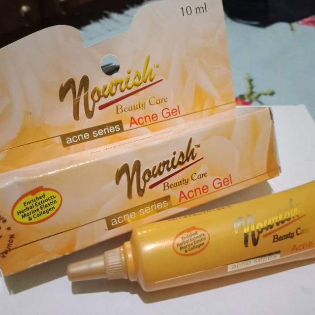 NOURISH BEAUTY CARE ACNE GEL  10ML OBAT JERAWAT