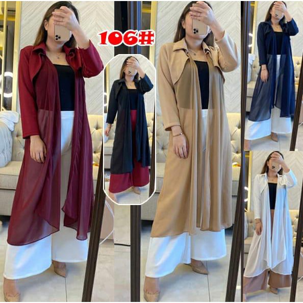 106# CARDIGAN atasan wanita fashion wanita/baju atasan wanita / Cardigan Fashion Wanita