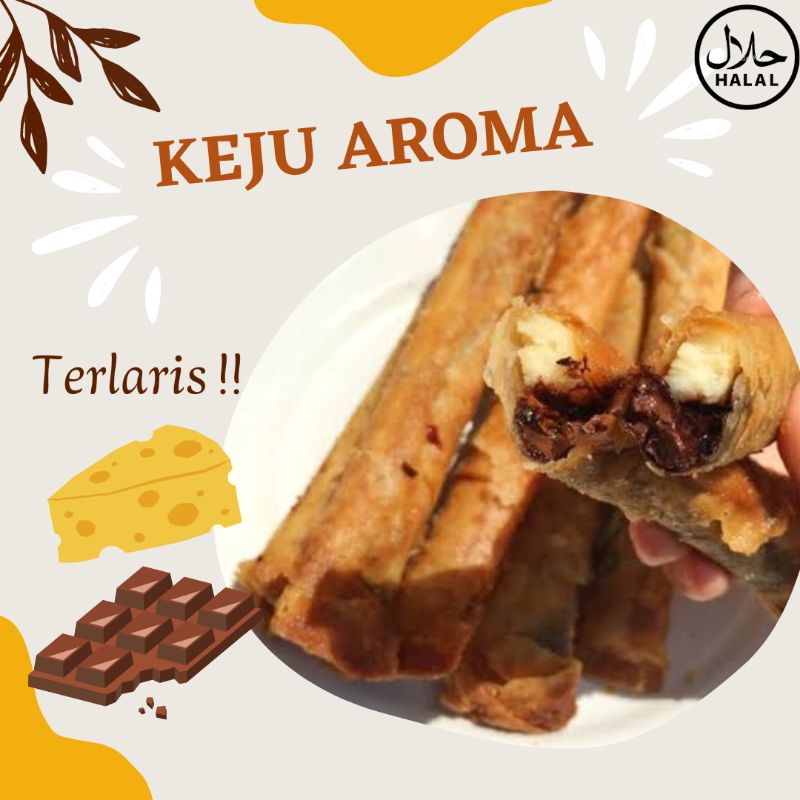 KEJU AROMA COKLAT Frozen isi 10pc