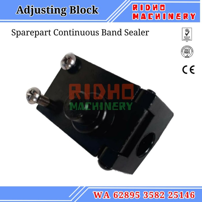 Adjusting Block Continuous Band Sealer FRB-770 | Sparepart Mesin Sealer