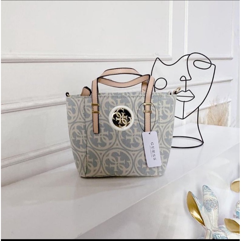 Tas/Tote Guess Small Denim HOT ITEMORIMURAH