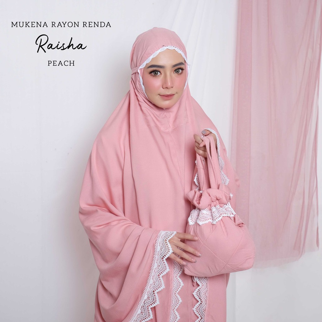 PUSAT MUKENA TASIK - MUKENA DEWASA RAYON RENDA RAISHA