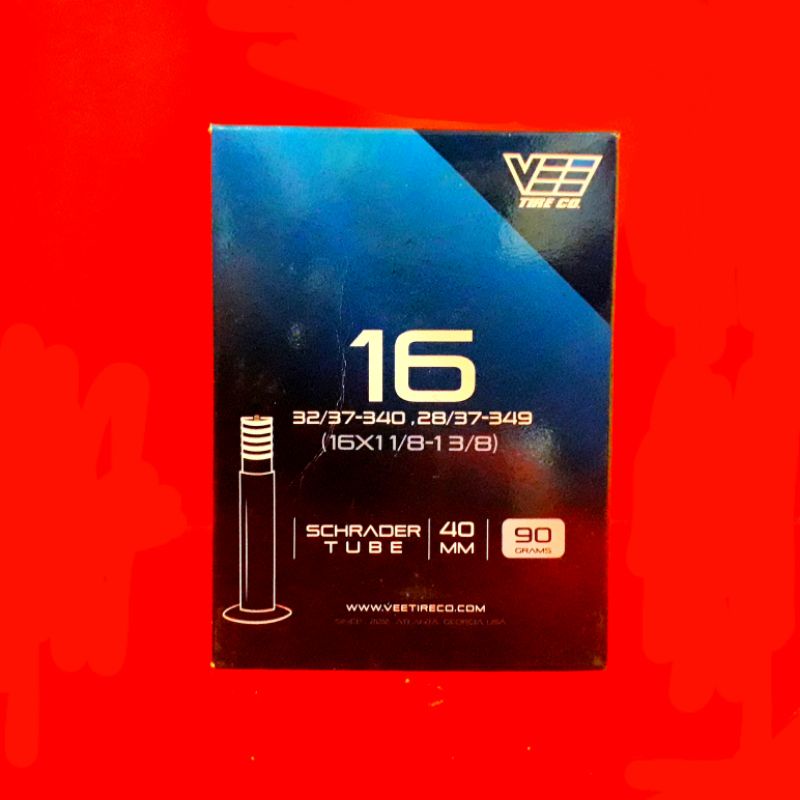 VEE TIRE TUBE 16 X 1 3-8 - BAN DALAM 16 X 1 3-8 VEE TIRE