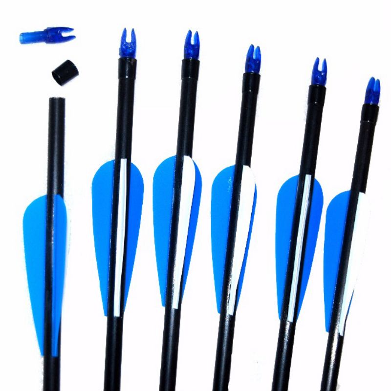 Anak Panah Arrow Fiberglass 1 PCS - JH8135 - Blue