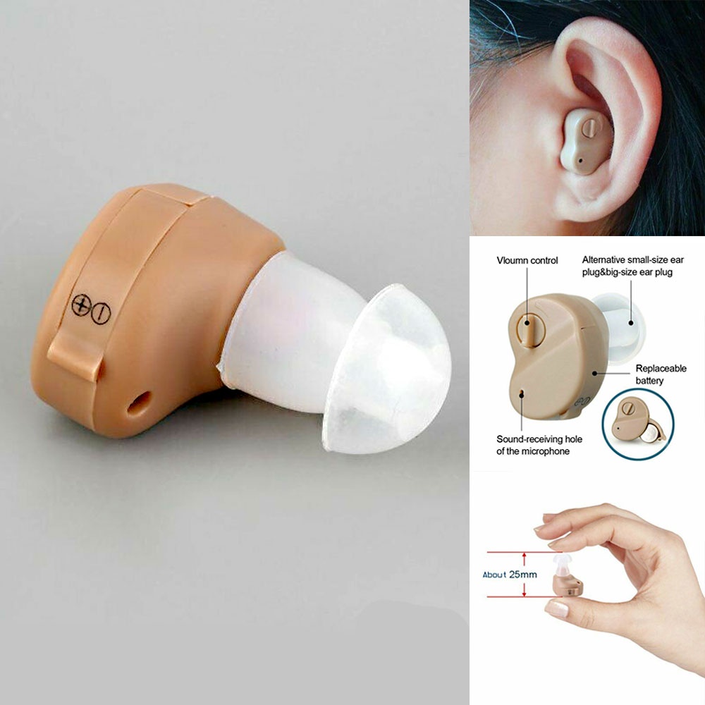 Alat Bantu Dengar Telinga Orang Tua Budek Budeg Tuli Tanpa Kabel