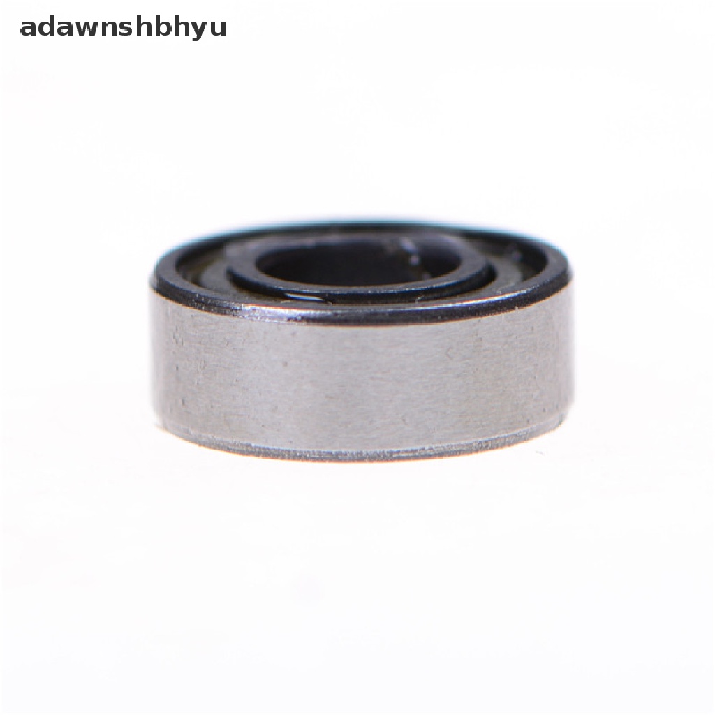 Adawnshbhyu 10pcs MR115ZZ Miniatur Metal Terlindung Karet Disegel Bearing Model 5x11x4mm