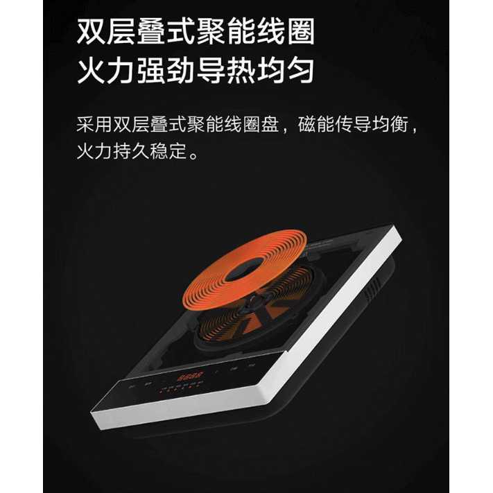 IDN MY HOME - Xiaomi Mijia C1 Induction Cooker Kompor Induksi with Panci -MDCL0E2ACM