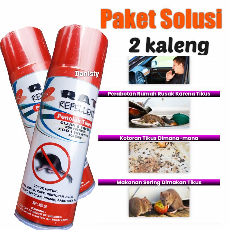 Pengusir Tikus Zone Rat Repellent Anti Tikus Di Kap Mobil / Dapur / Kafe / Rumah / Apartemen dll