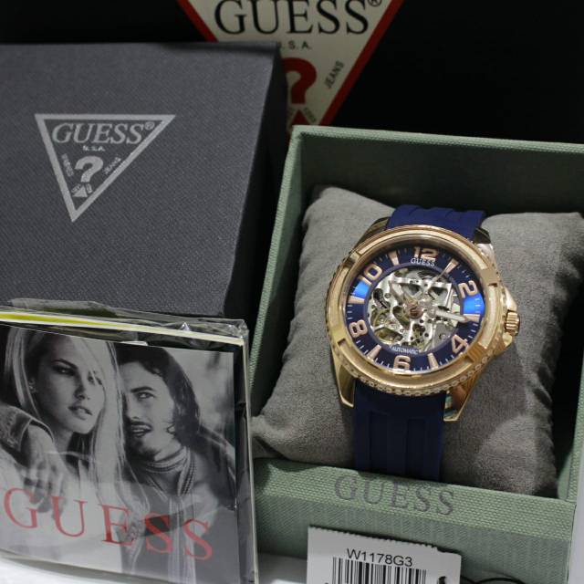 

GUESS ORIGINAL W1178G3 AUTOMATIC PLUSBOX PAPERBAG