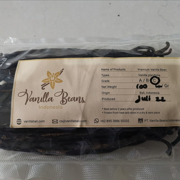 

Vanilla Beans Planifolia Grade C /Cutting