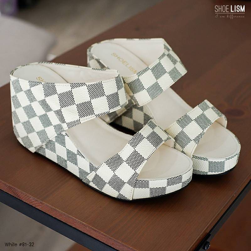 Sandal wedges wanita gaya korea