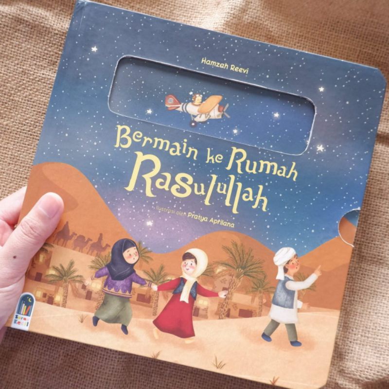 Buku Pop Up Bermain ke Rumah Rasulullah | Pop Up Book islami || Islamic pop up book/ edukasi muslim