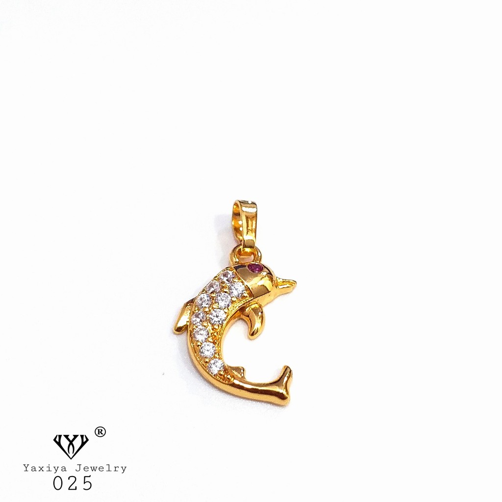 

Liiontin Permata Perhiasan Lapis Emas 18k Yaxiya Jewelry 025