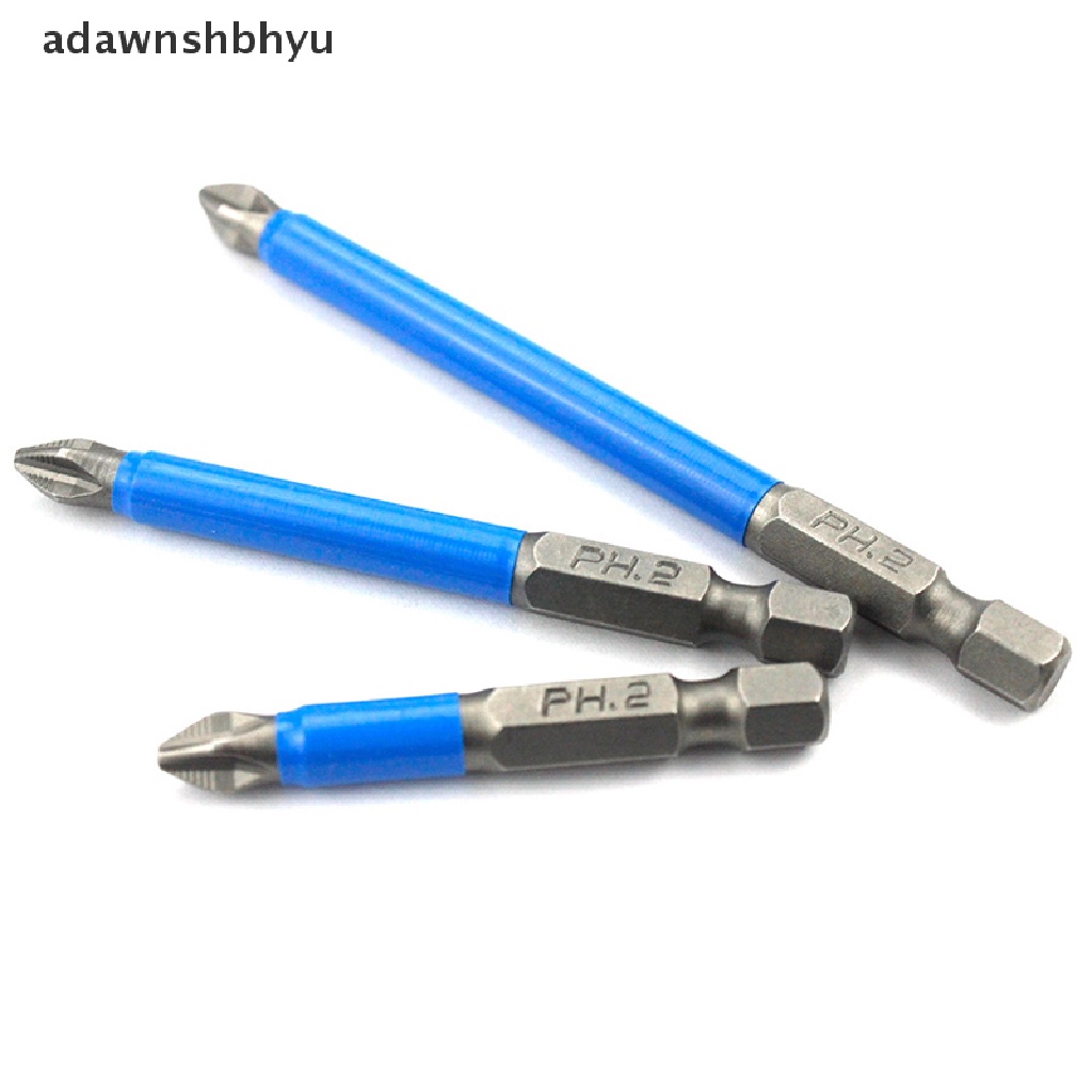 Adawnshbhyu Mata Obeng Listrik Magnetik Anti Slip1Per4 "Hex Shank Precision PH2