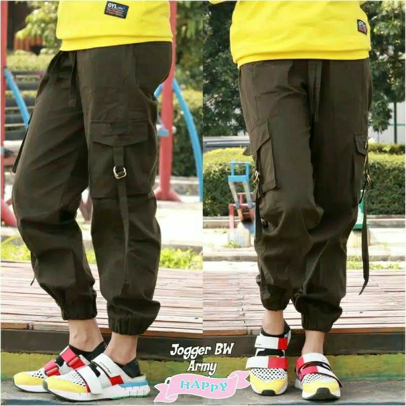 celana wanita// celana joger pants cargo kekinian