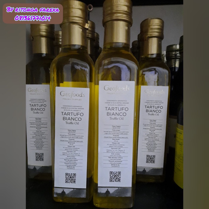 

Fchgtyani Geofoods Truffle Oil / Tartufo Bianco Truffle Oil Made Italy 250Ml