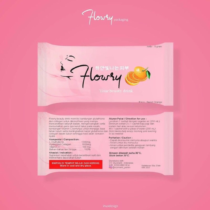 Flowry Drink Whitening