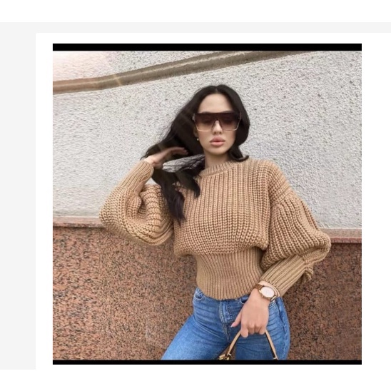 SUETERKU SWEATER KAIRA PULLOVER SLEEVE / SWEATER RAJUT KAIRA