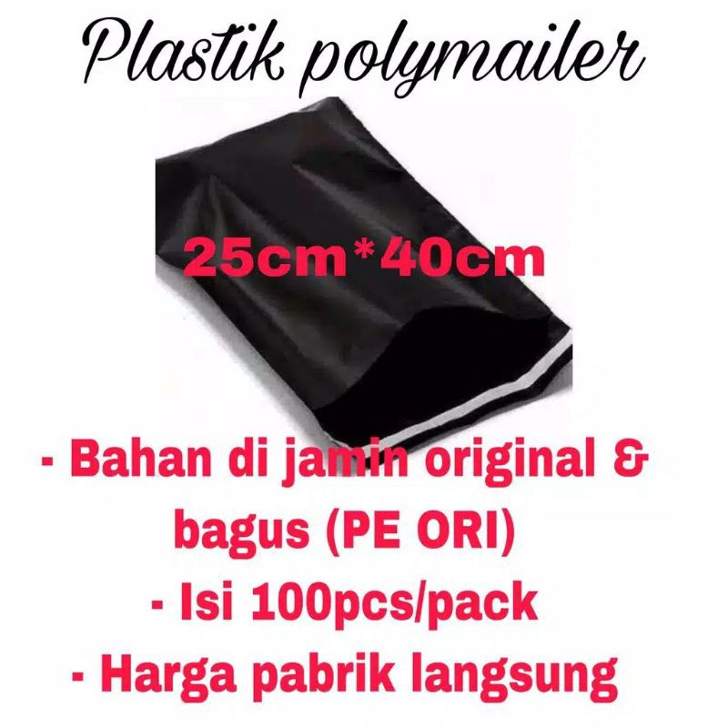

Plastik polymailer 25 x 40