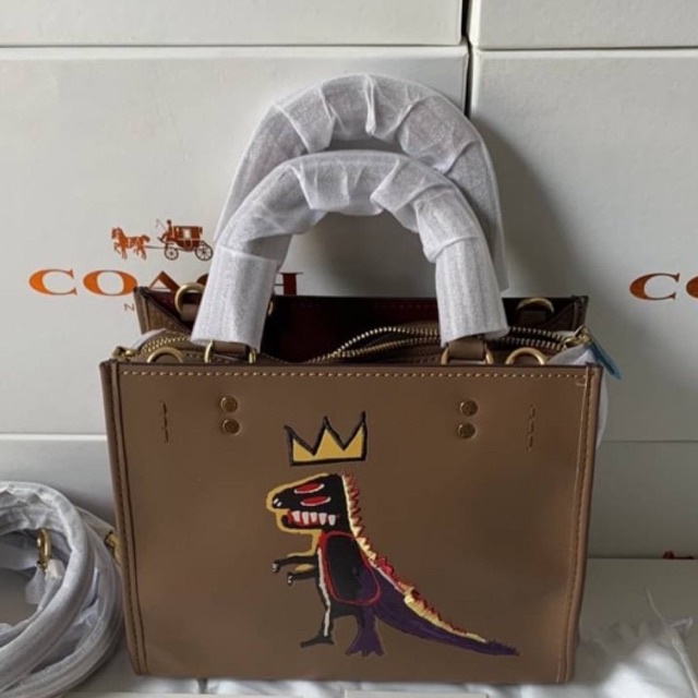 Coach X Jean-Michel Basquiat Rogue 25 Brown