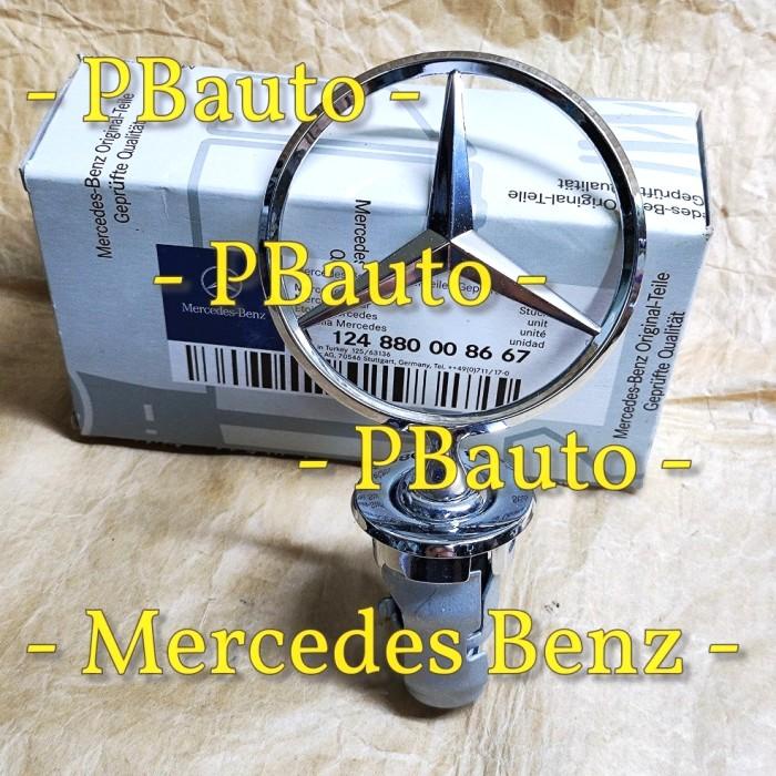 Logo Bintang Kap Mesin w124 Lama / Emblem Mercedes Benz