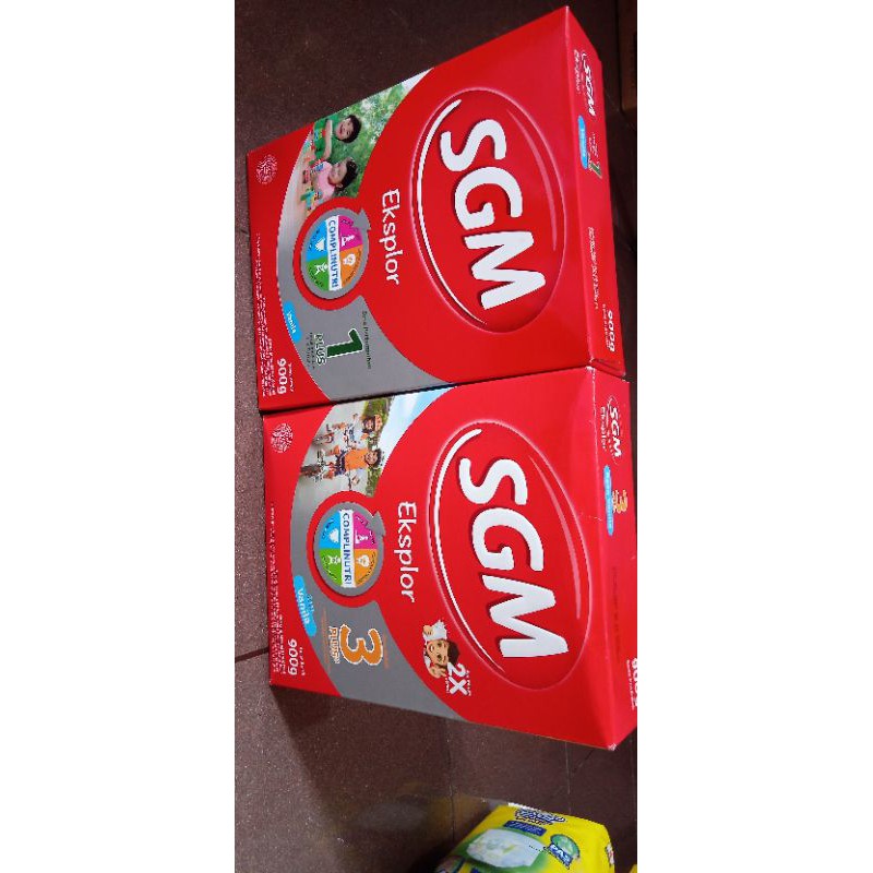 

susu sgm 1 plus rasa vanila / madu 900gr