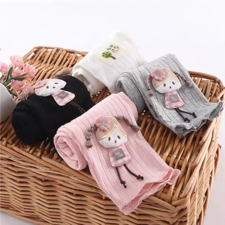 【Happy Baby】0-4Tahun celana legging anak perempuan Style 7/8 ( Syyle Gantung ) rajut Motif sesuai STOCK/RANDOM CK04